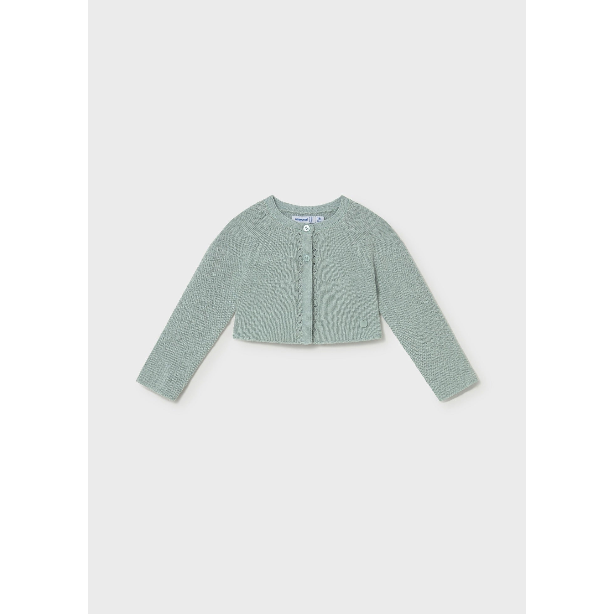 Cardigan basic tricot neonata
