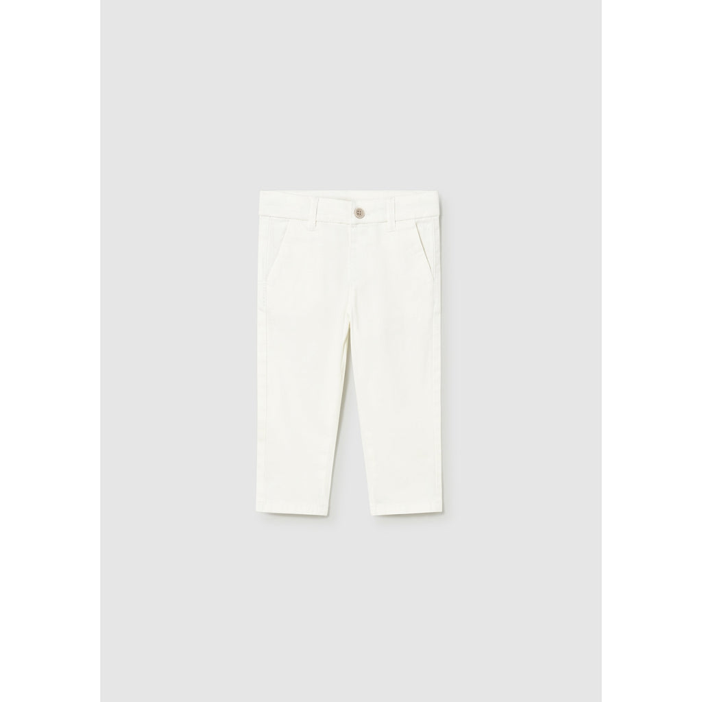 Pantalone lungo chino basico neonato