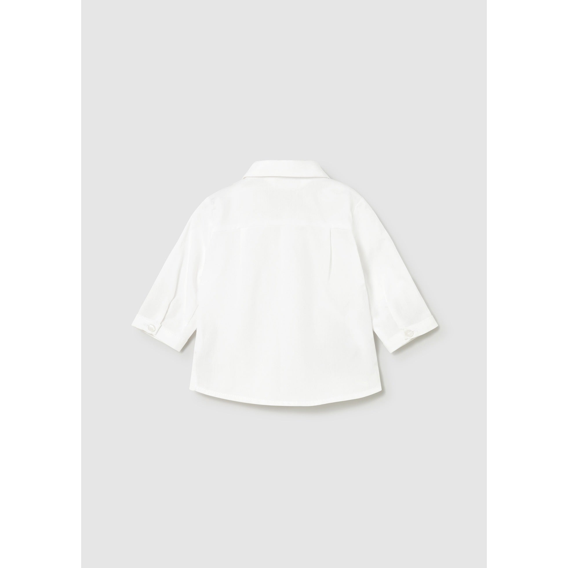Camicia manica lunga con papillon neonato