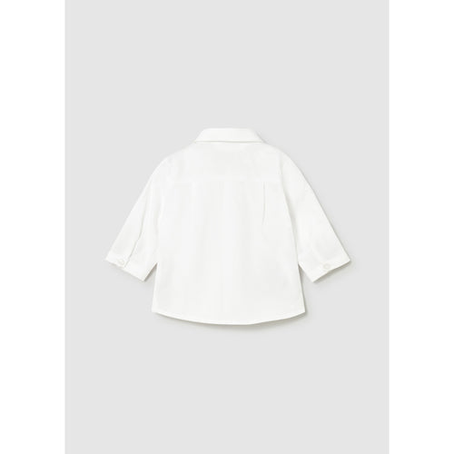 Camicia manica lunga con papillon neonato