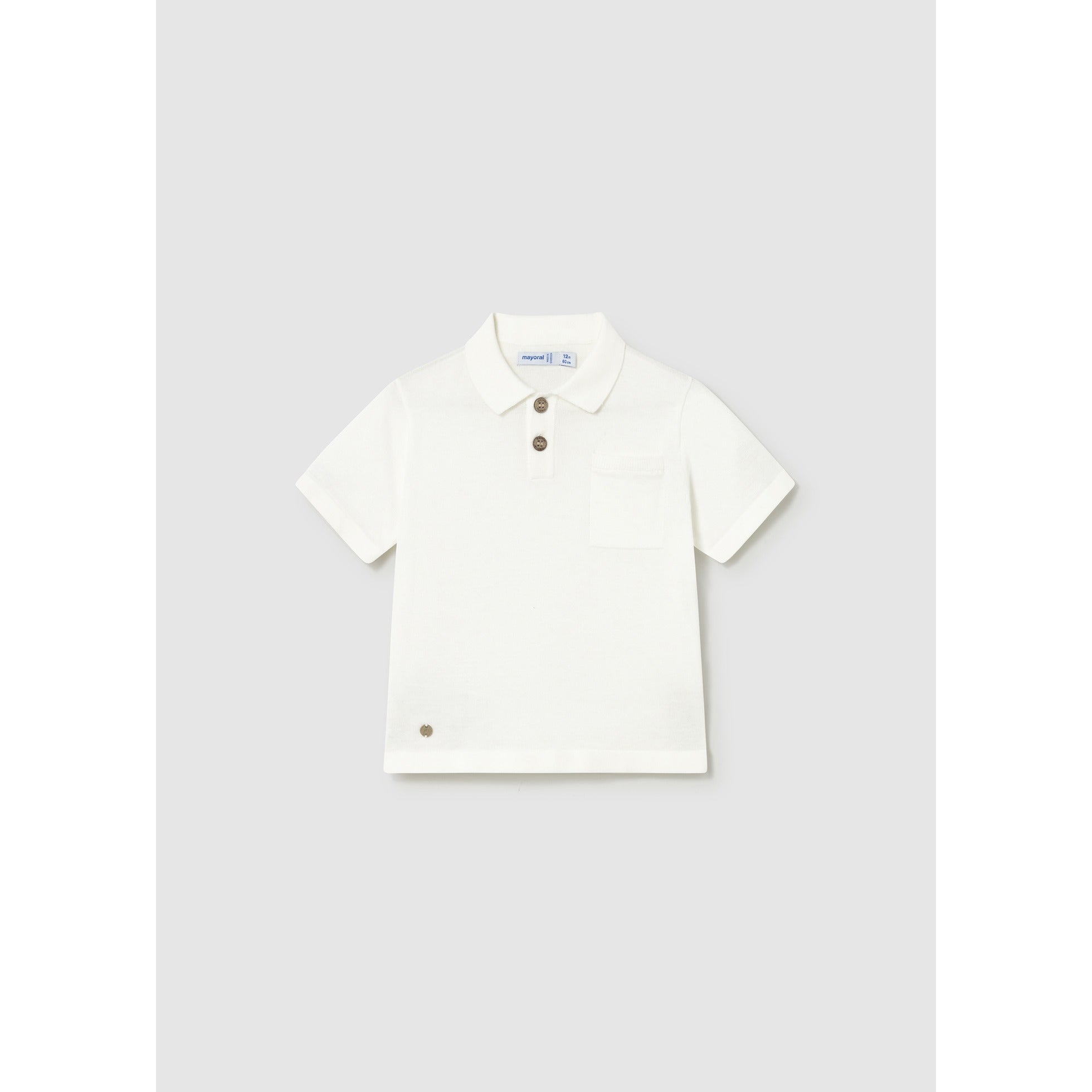Polo tricot neonato