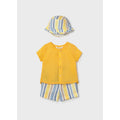 Completo 3 pezzi con cappello neonato
