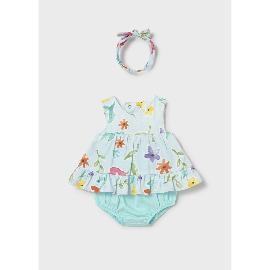 Completo 3 pezzi con fascia neonata