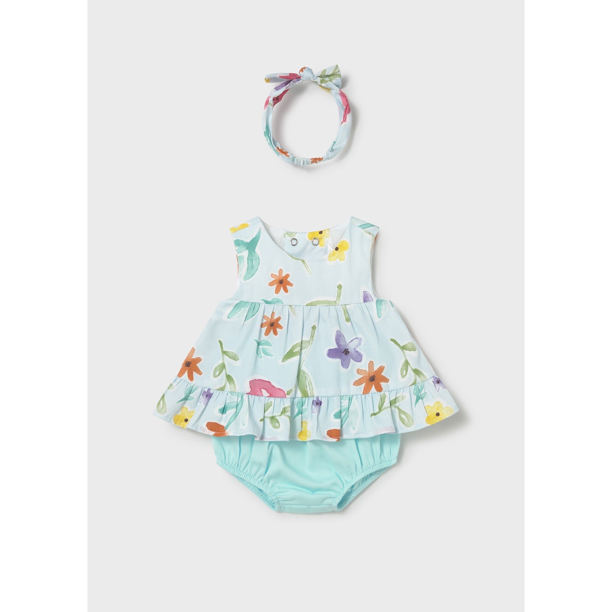 Completo 3 pezzi con fascia neonata