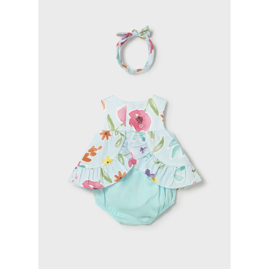 Completo 3 pezzi con fascia neonata