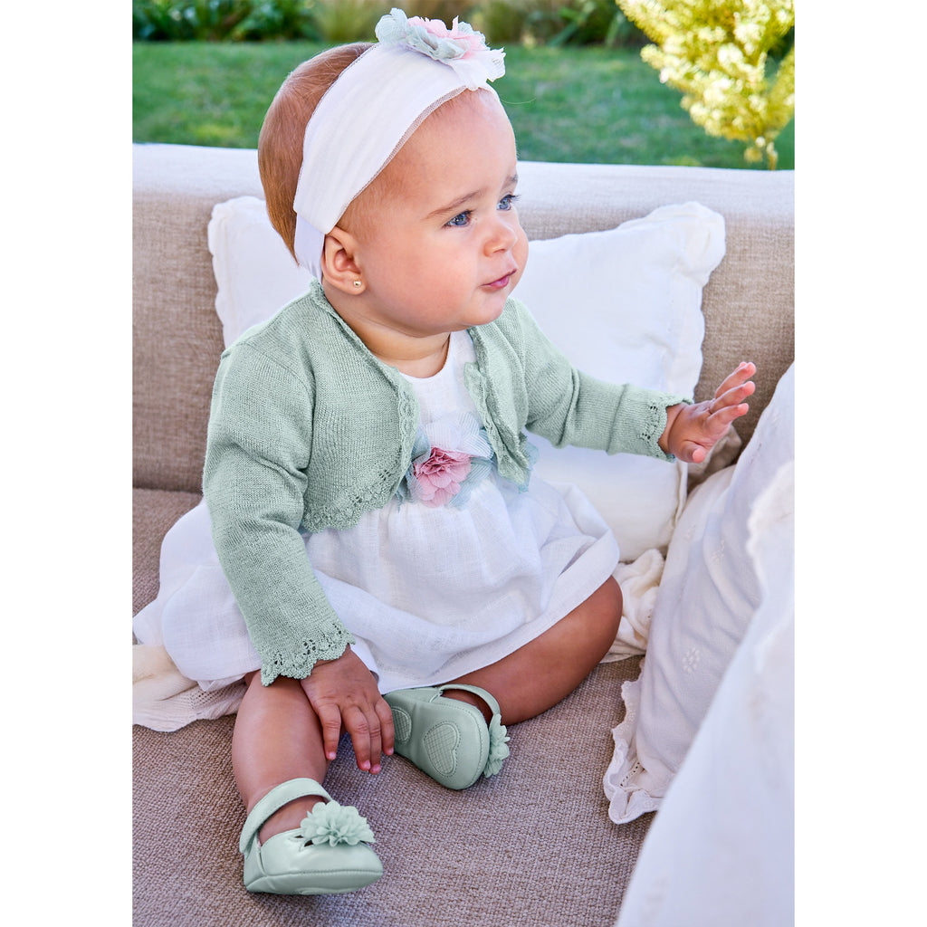 Cardigan tricot cerimonia neonata