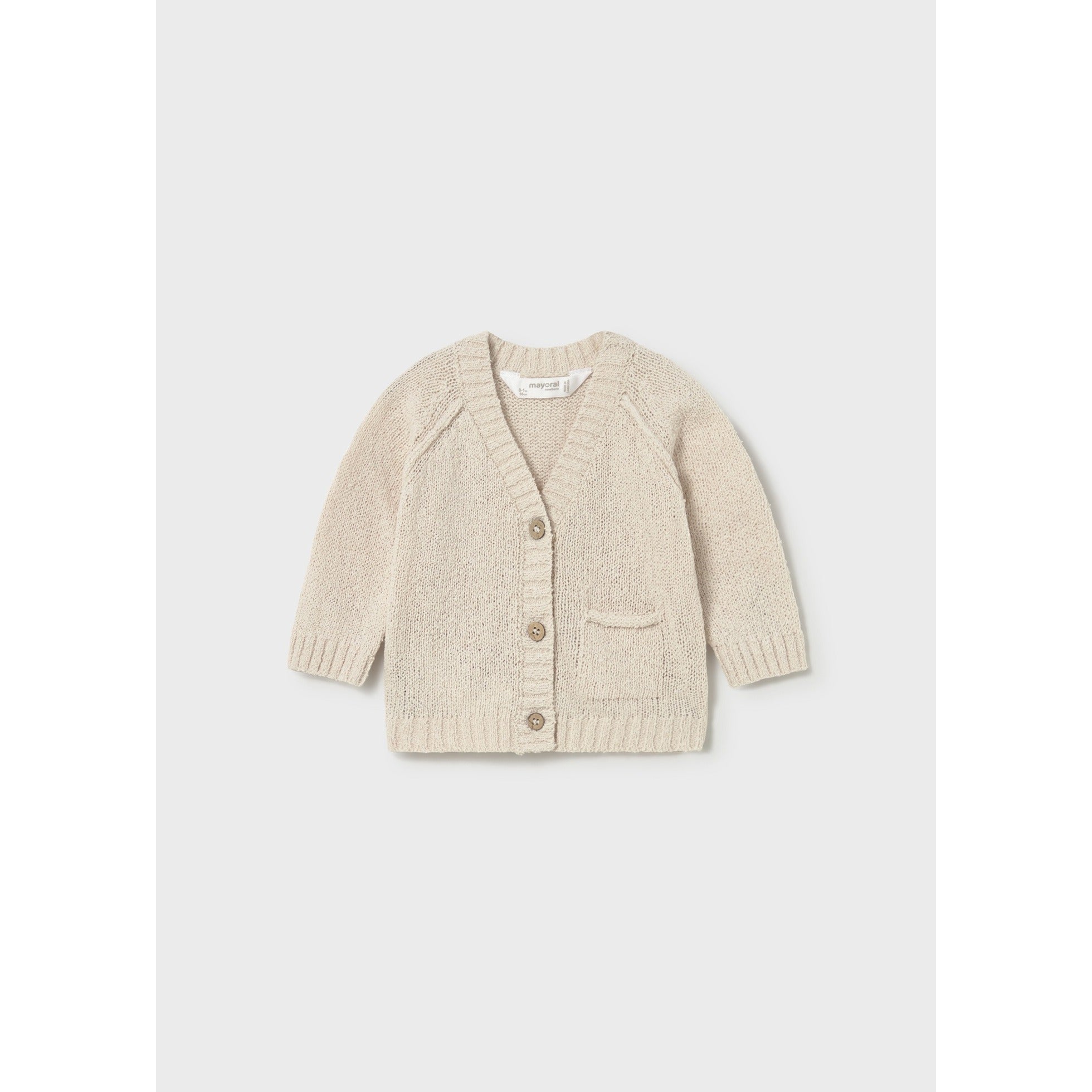 Cardigan colllo a V neonato