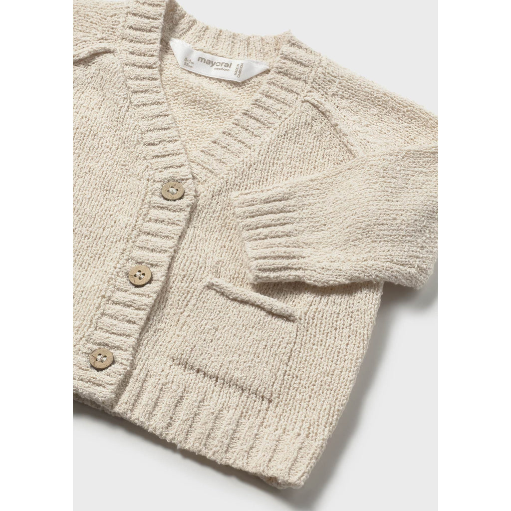 Cardigan colllo a V neonato