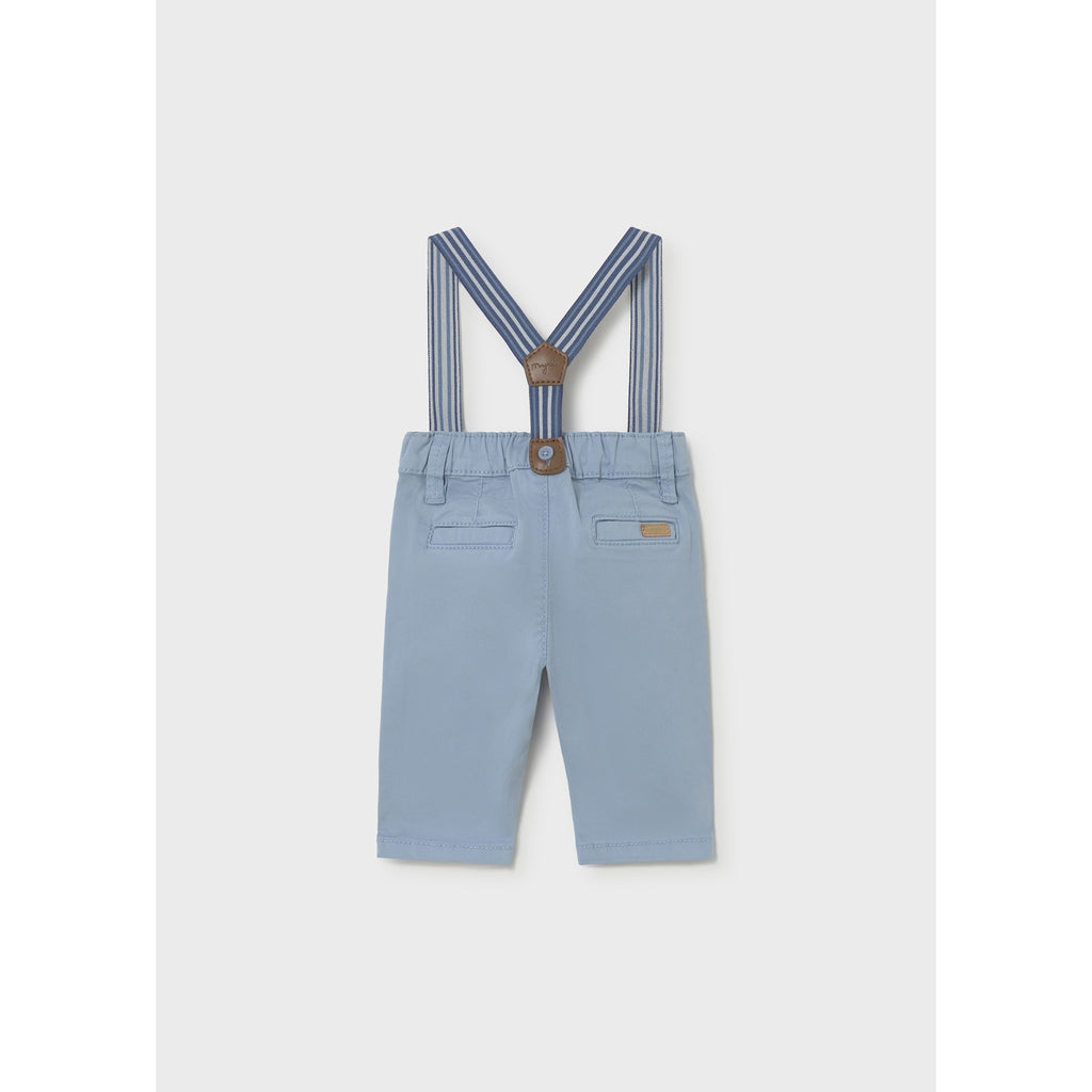 Pantalone lungo bretelle neonato