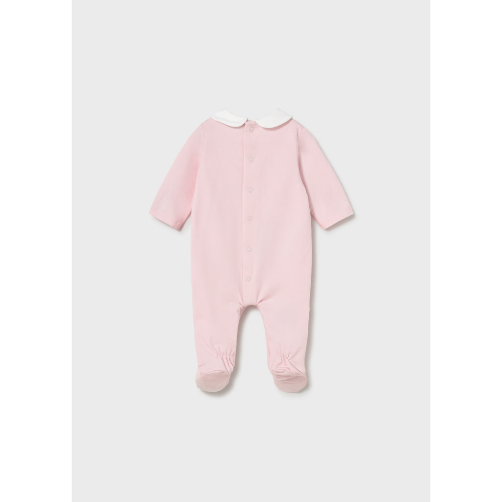 Pigiama orsetto ricamato neonata