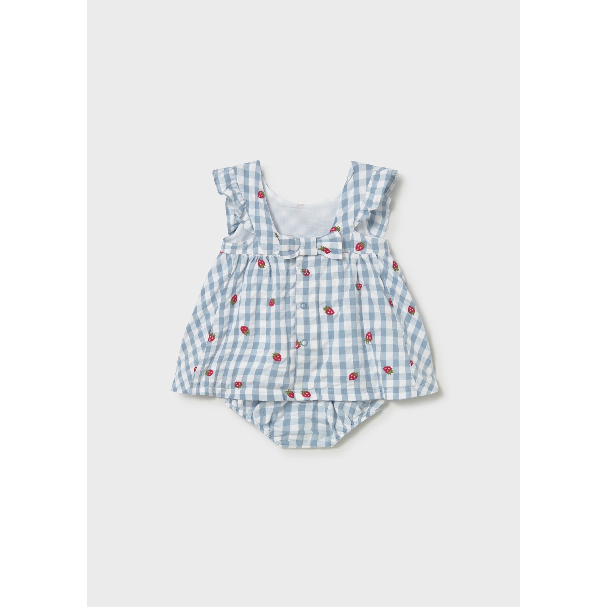 Vestito con copripannolino neonata