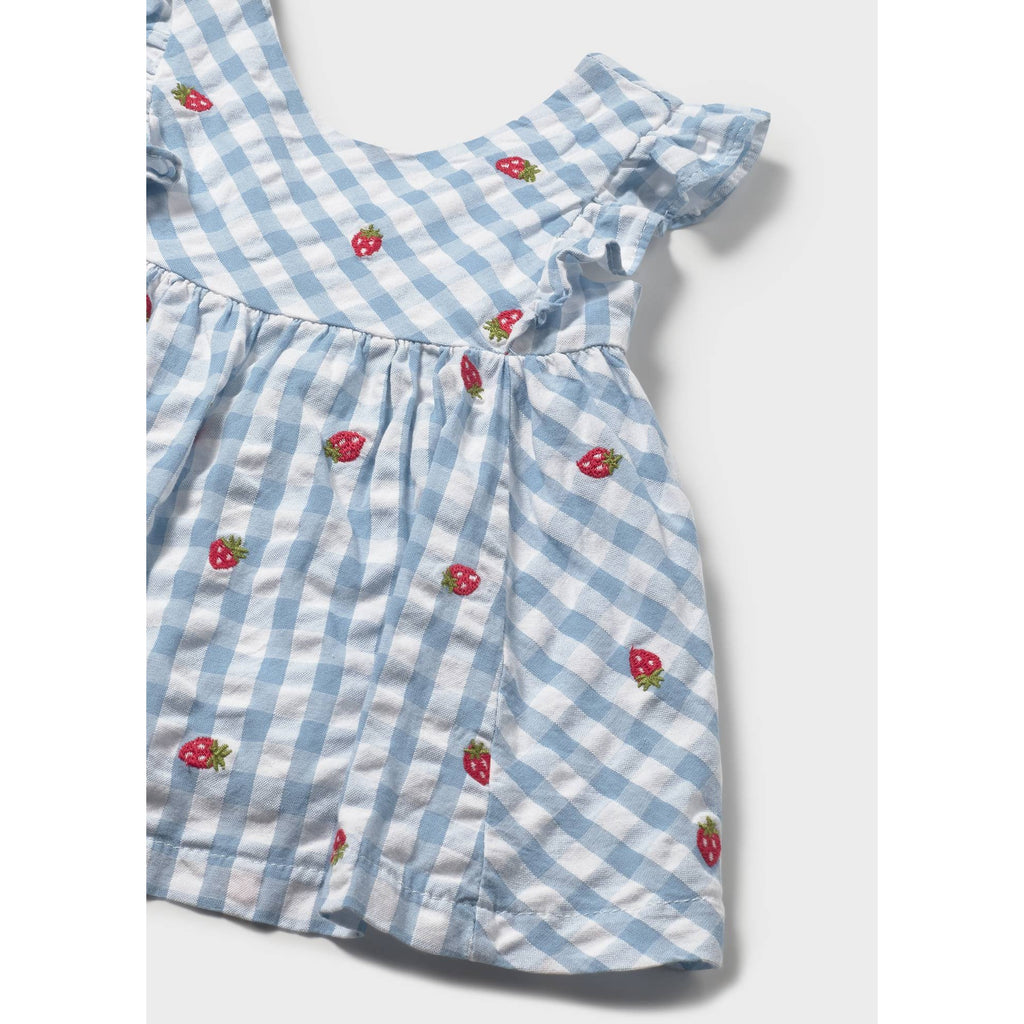Vestito con copripannolino neonata