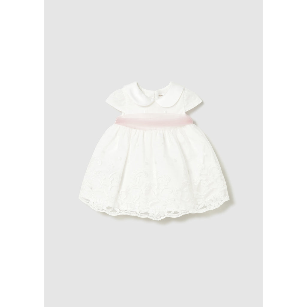 Vestito con fusciacca cerimonia neonata