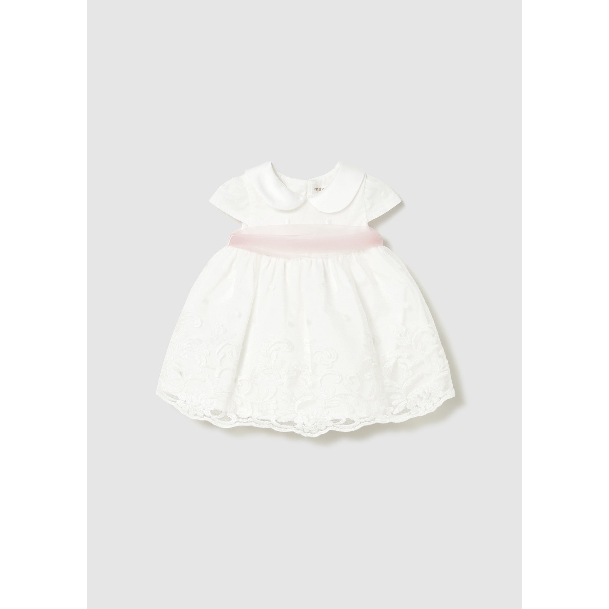Vestito con fusciacca cerimonia neonata