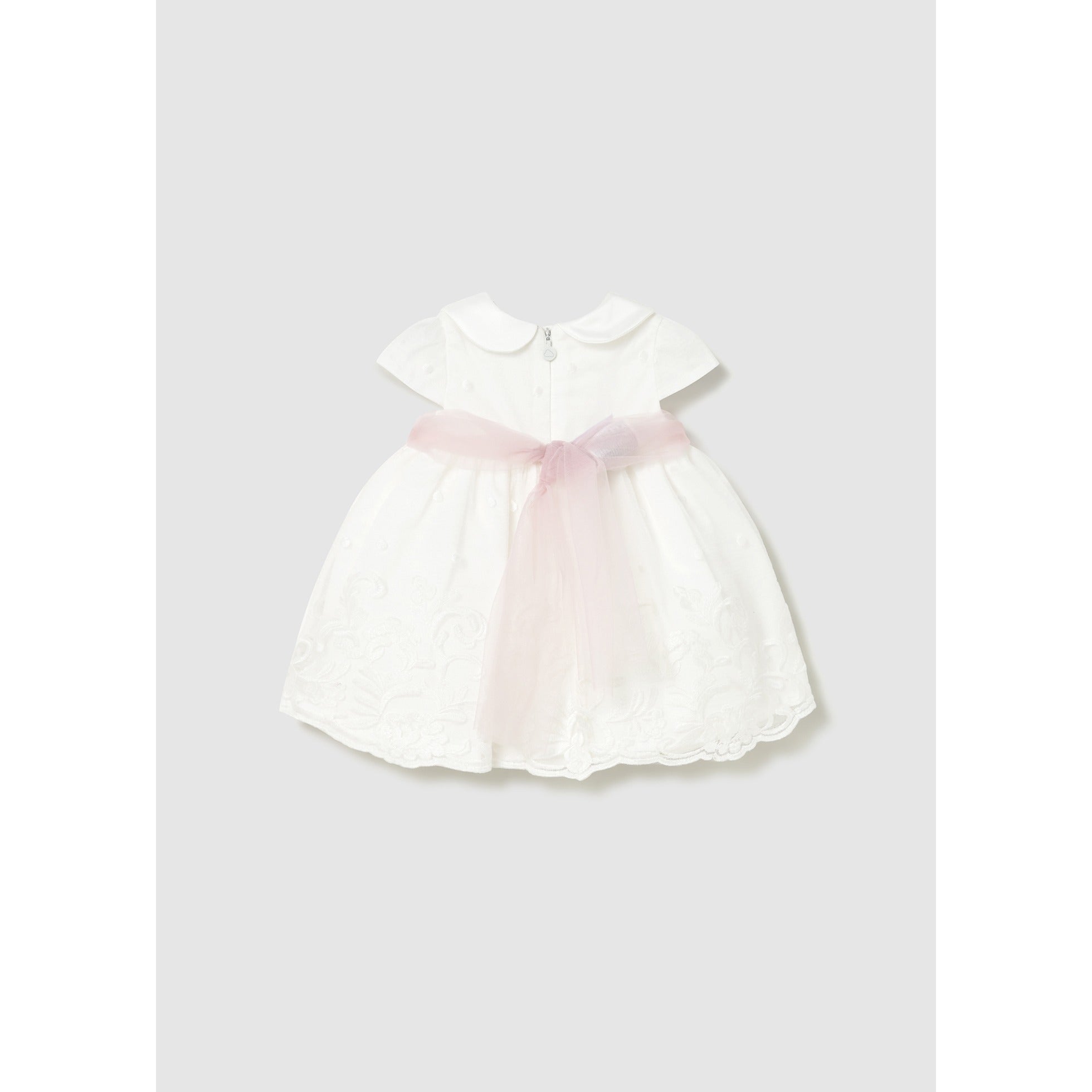 Vestito con fusciacca cerimonia neonata