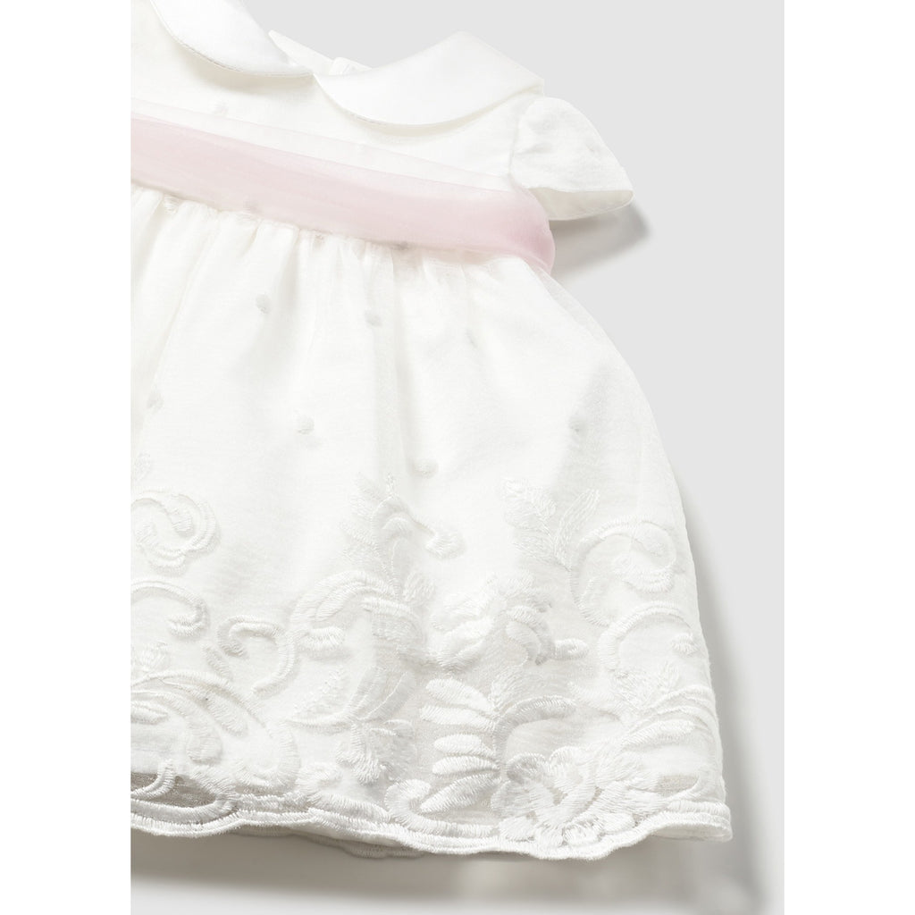 Vestito con fusciacca cerimonia neonata