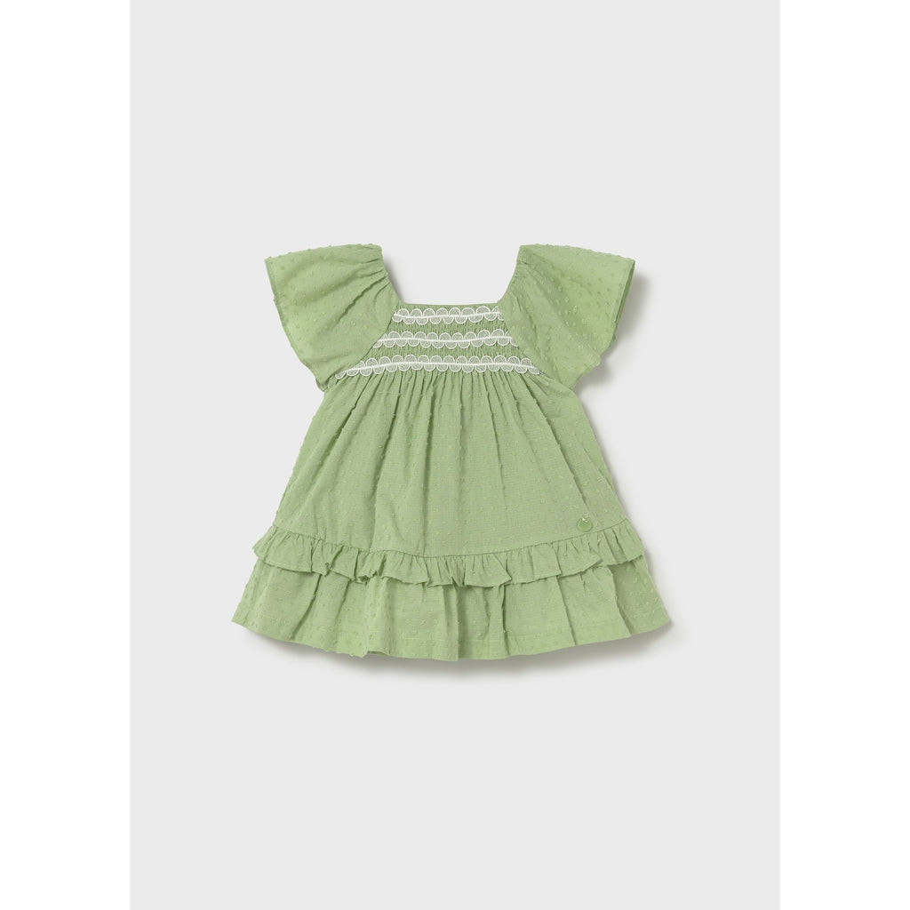 Vestito volant neonata