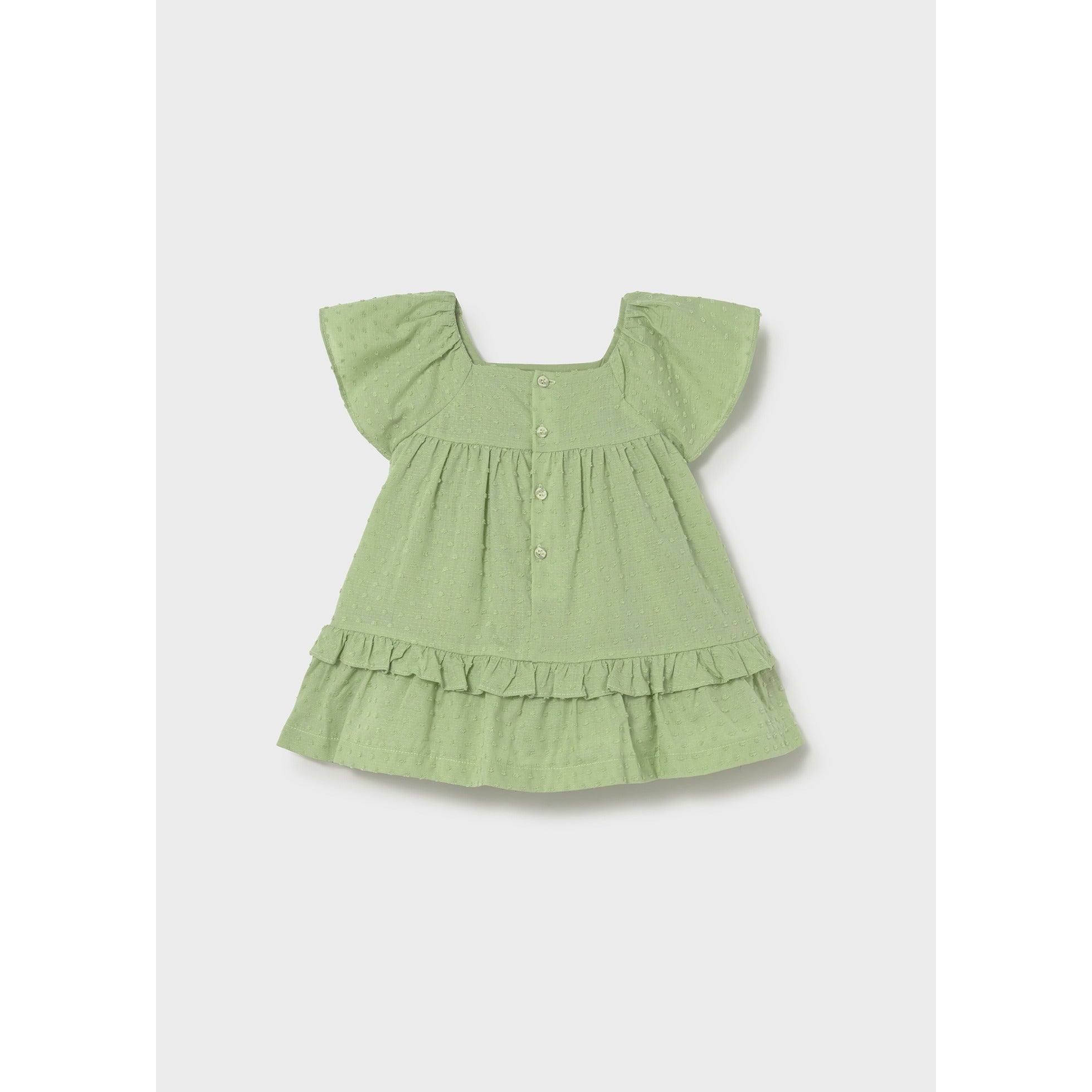 Vestito volant neonata