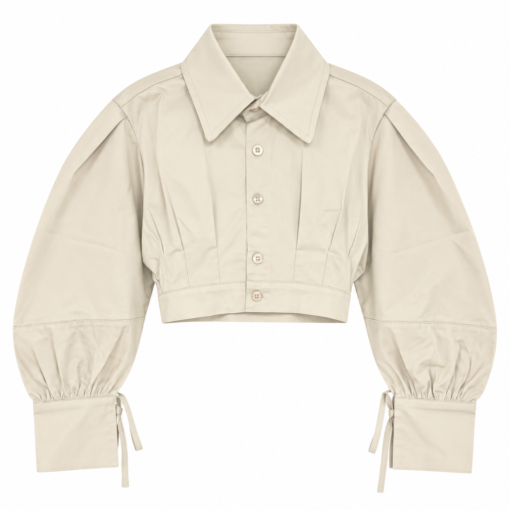 GIACCA DENIM CROP