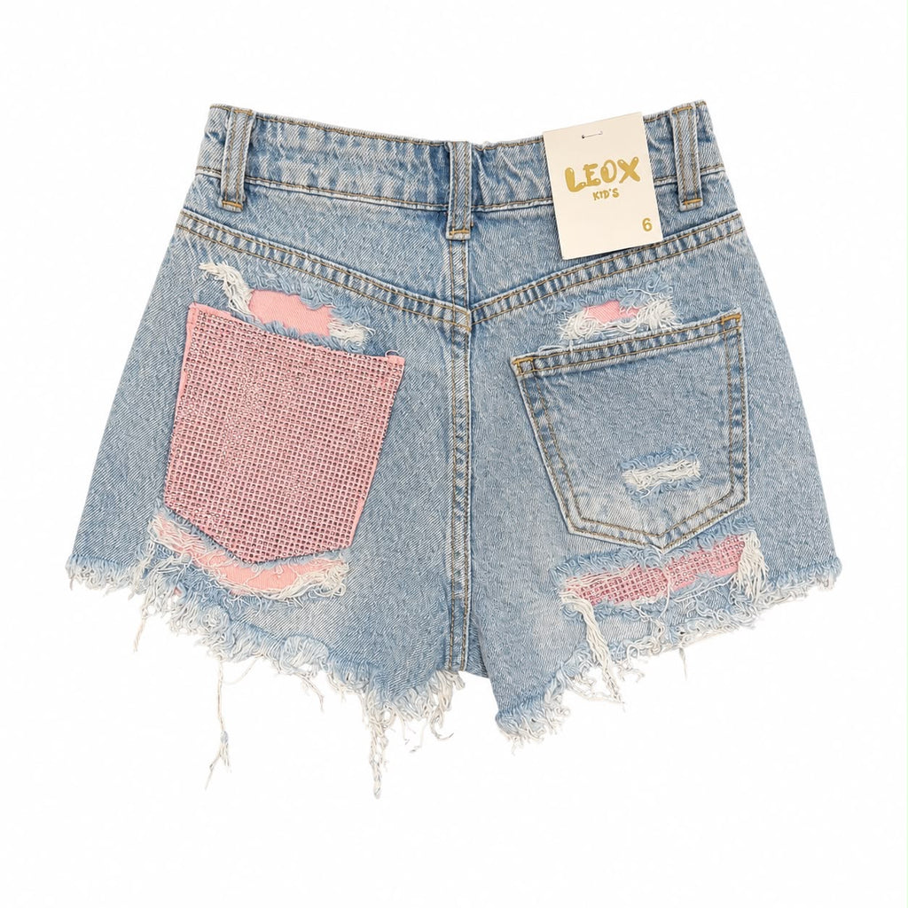 SHORT PINK LEOX